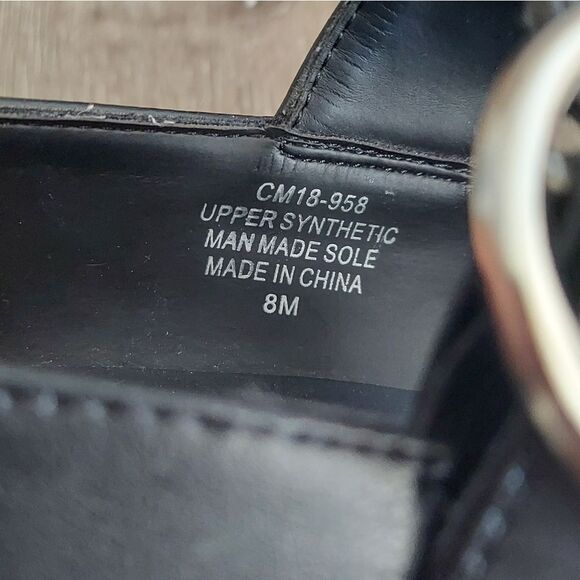 Dolls Kill x Current Mood DAMNATION PLATFORM MARY JANES Black Size 8. CM18-958 - Picture 8 of 9